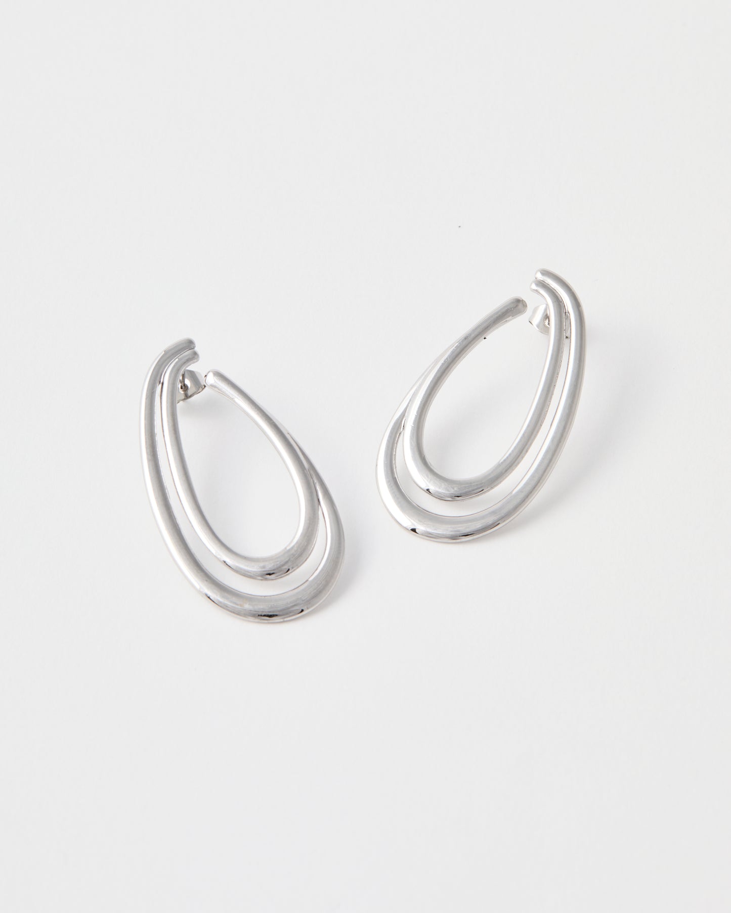 Boucles d'oreille n°8 - argentées