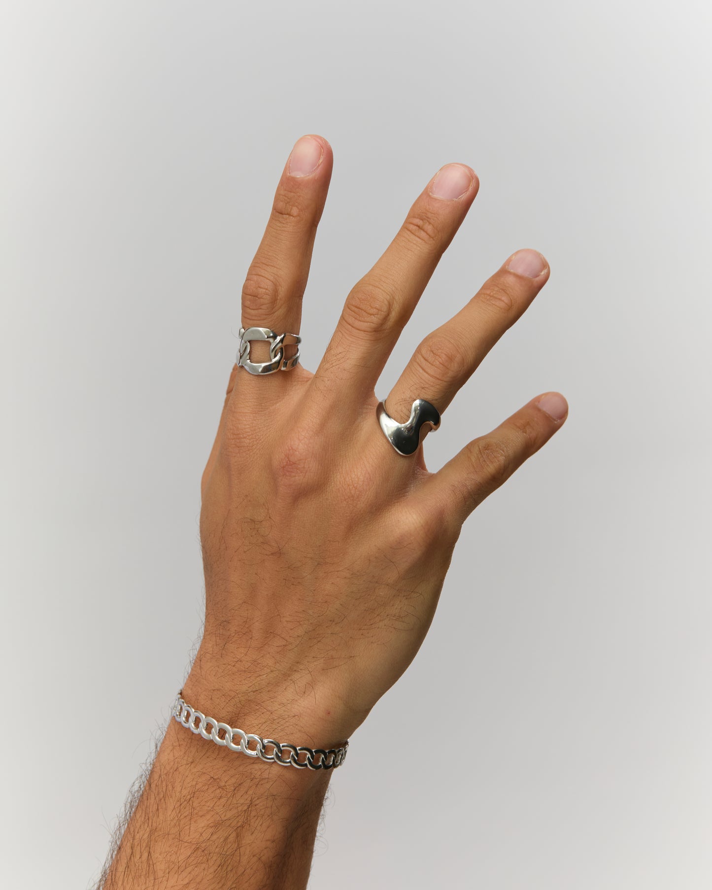 Bague n°5 - argenté