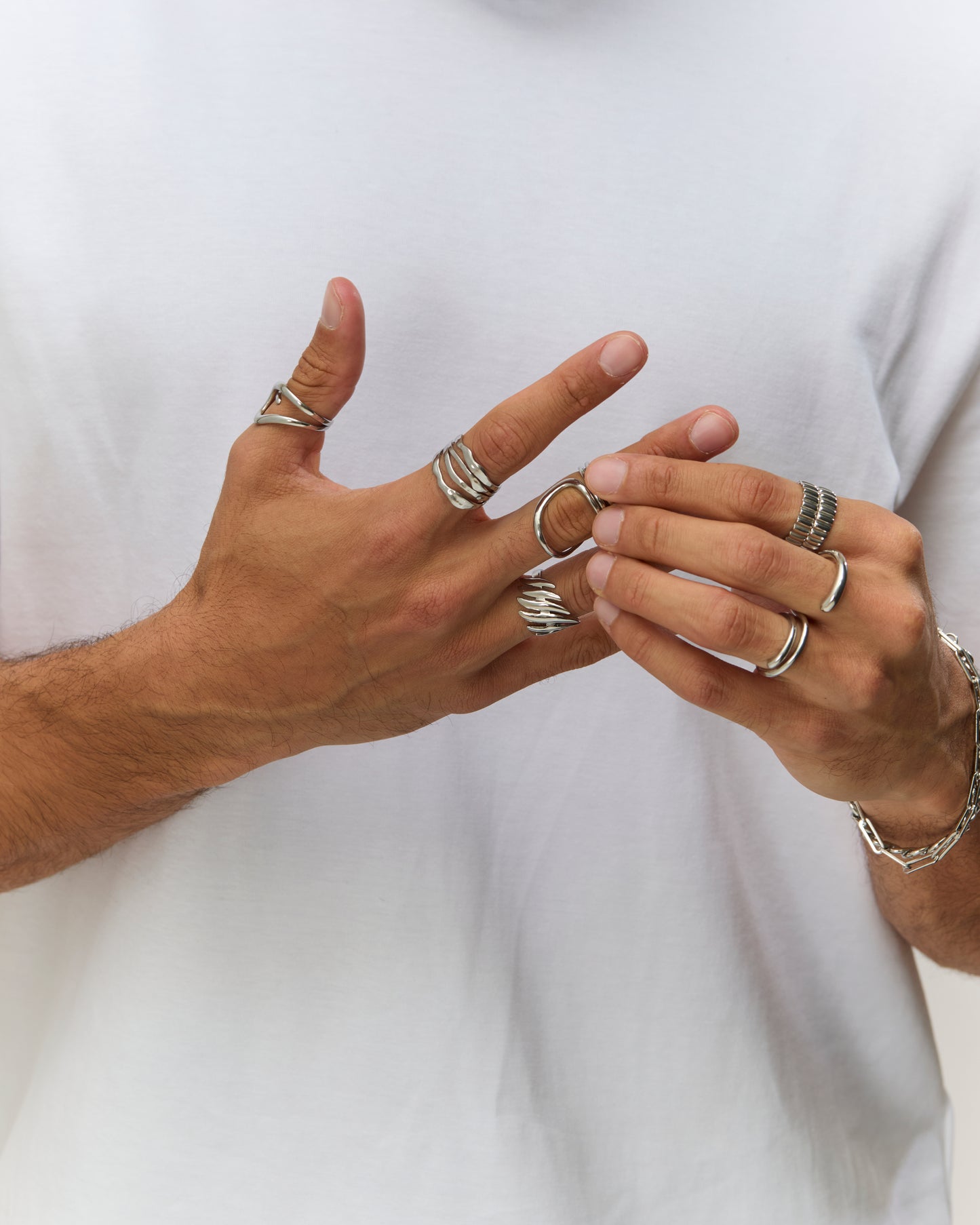 Bague n°10 - argentée