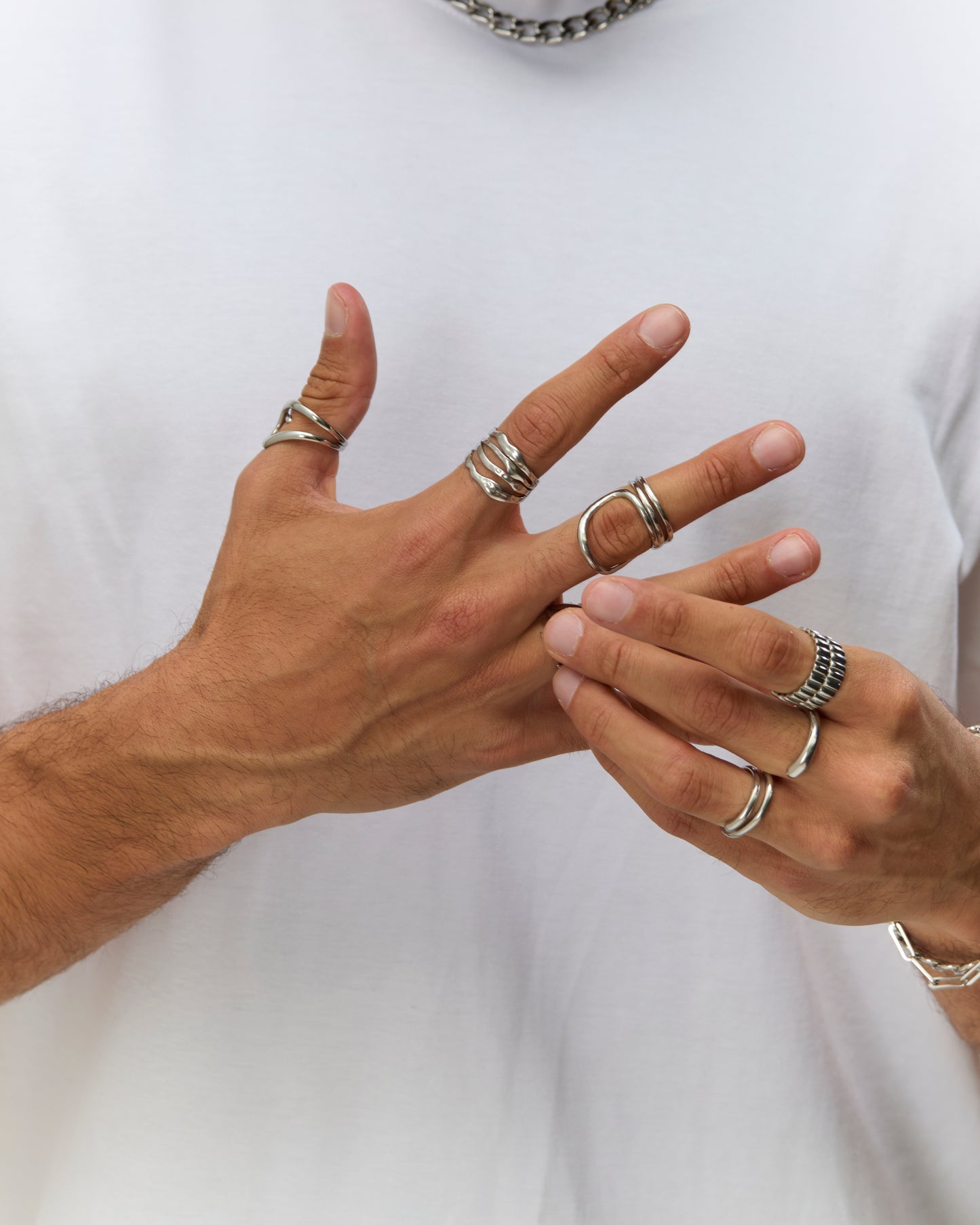 Bague n°11 - argentée
