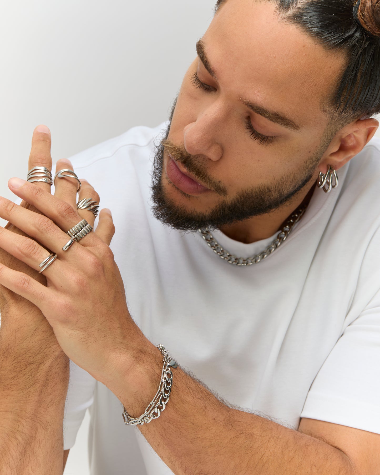 Bracelet n°2 - argenté