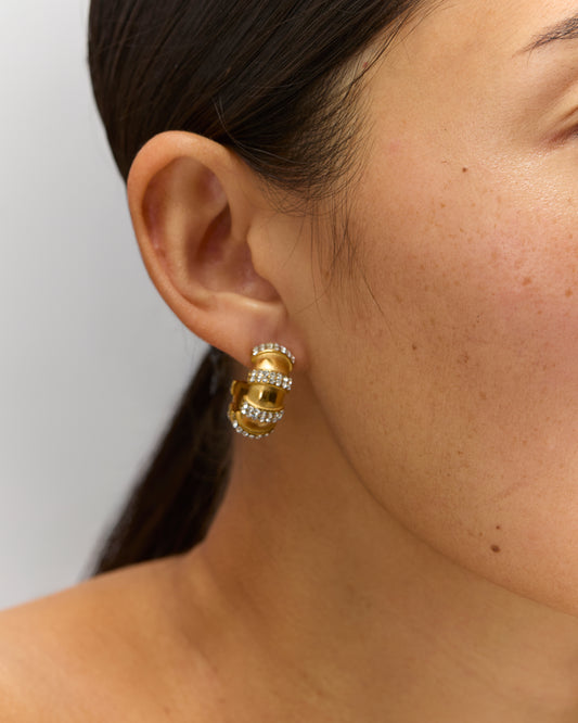 Boucles d'oreille n°14 - dorées