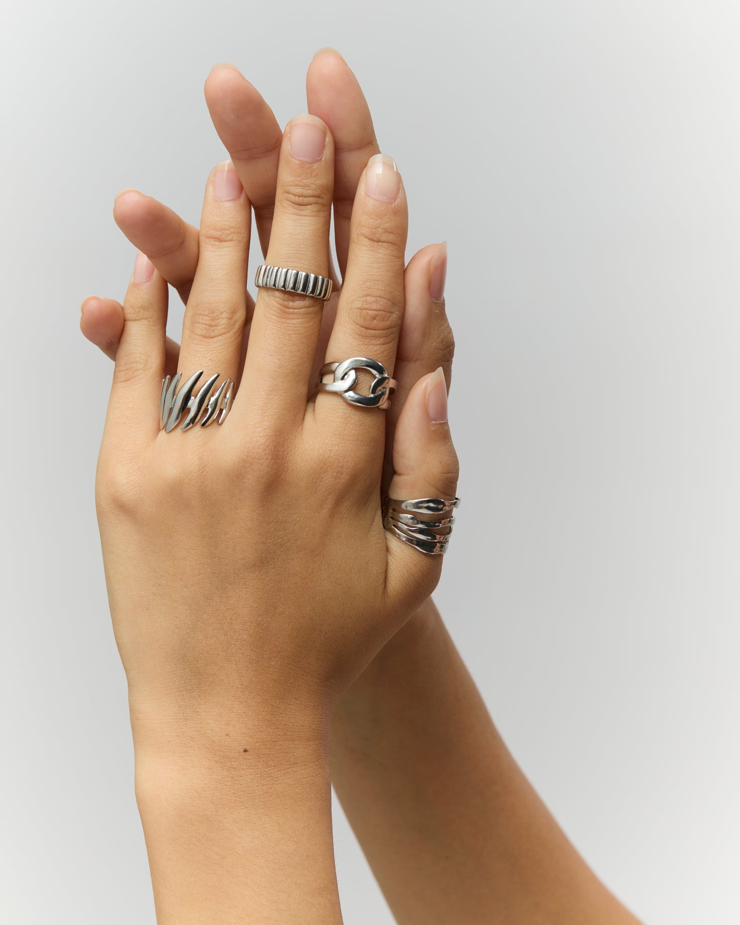 Bague n°6 - argentée
