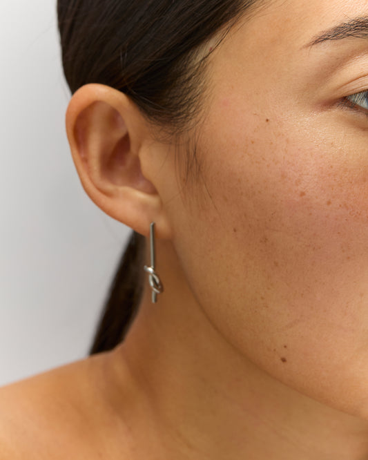 Boucles d'oreille n°15 - argentées