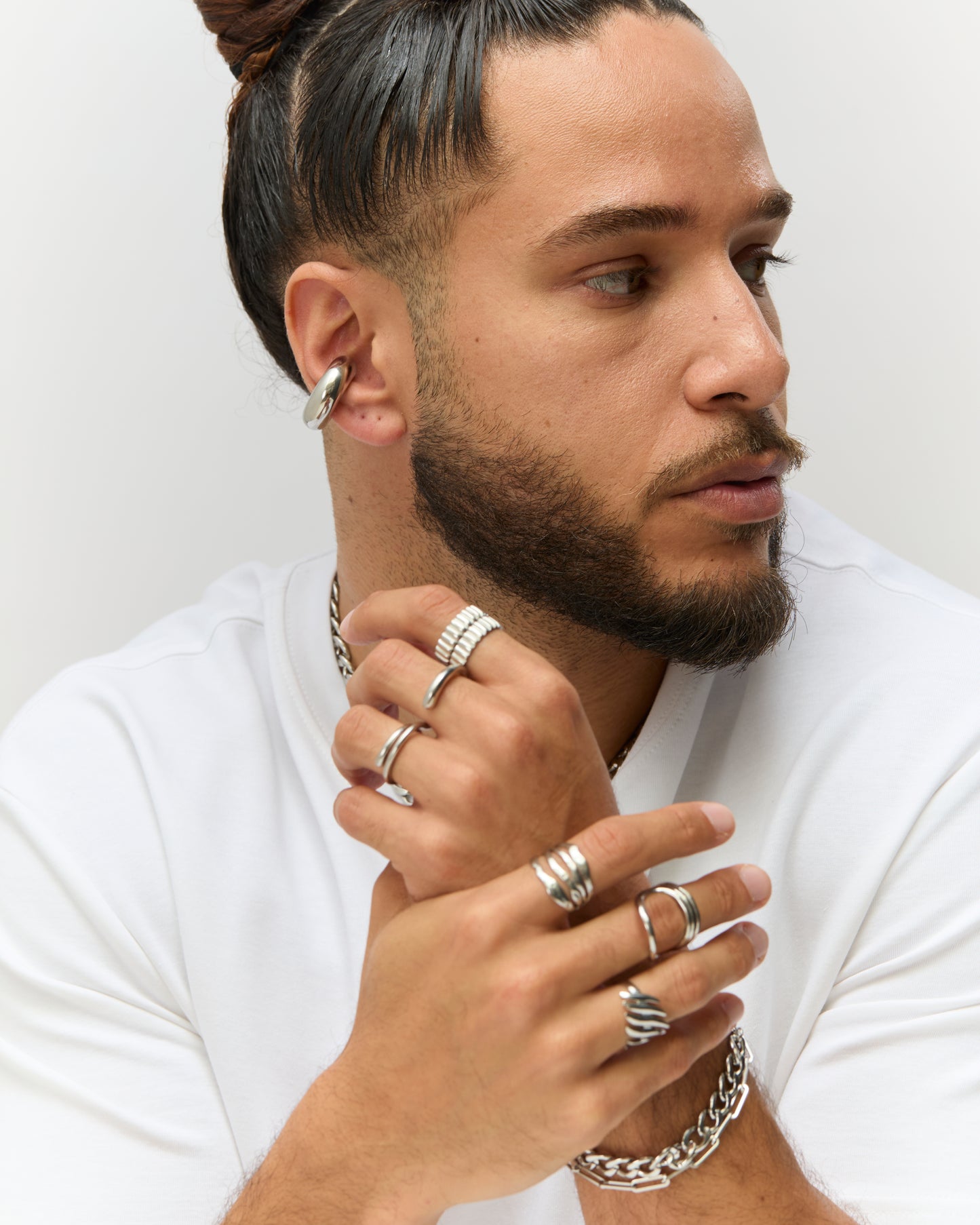 Bague n°9 - argentée