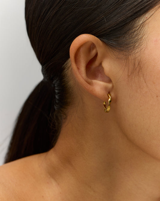 Boucles d'oreille n°17 - dorées