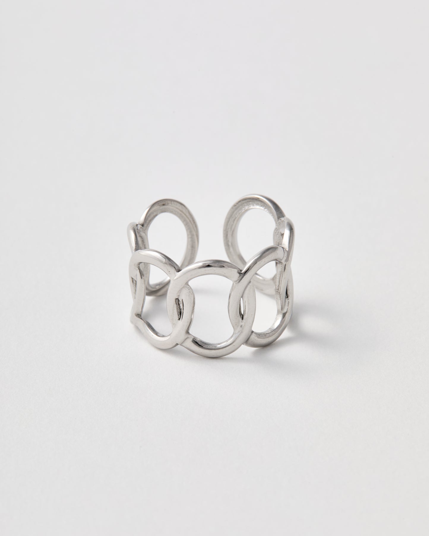 Bague n°4 - argentée