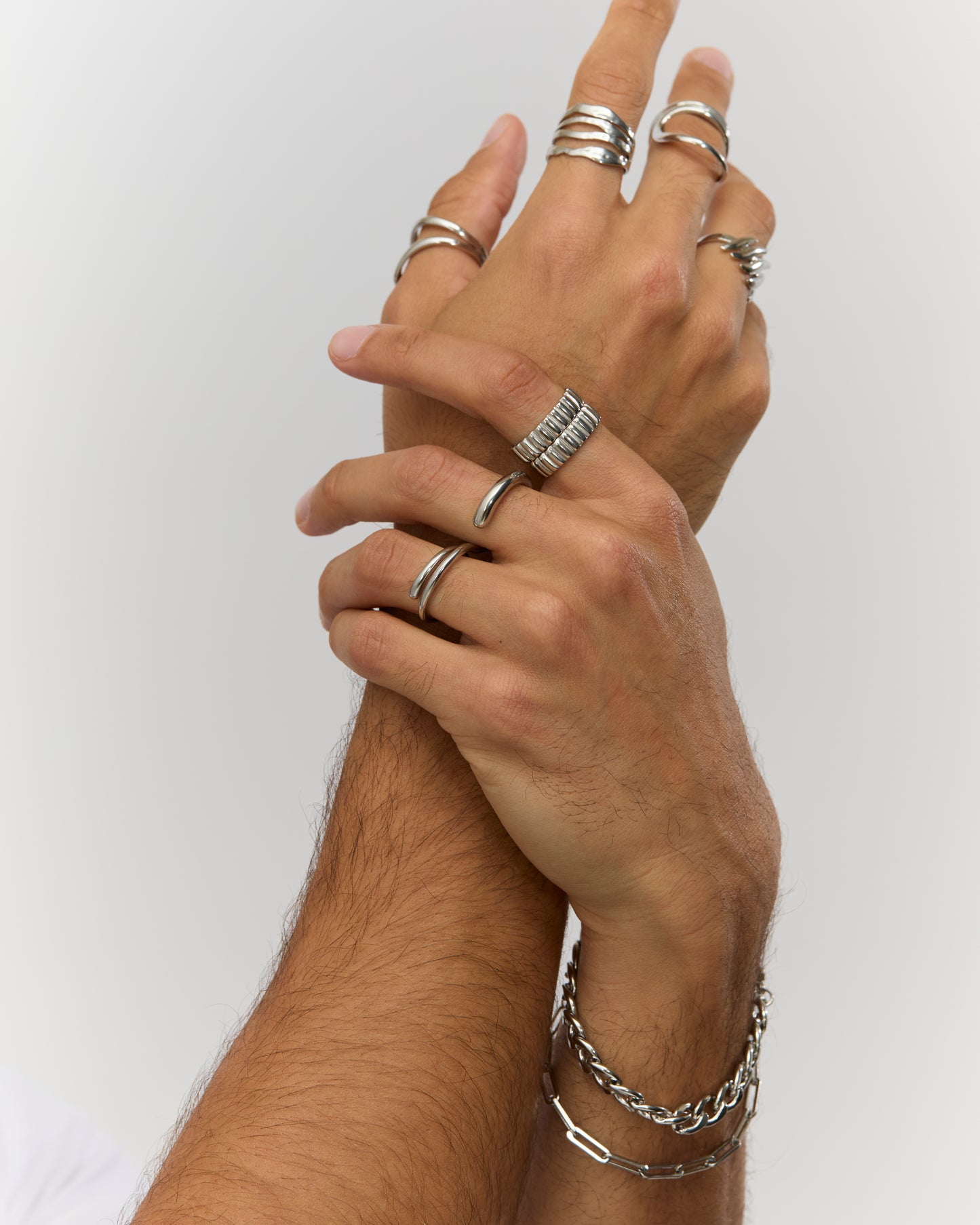 Bague n°10 - argentée