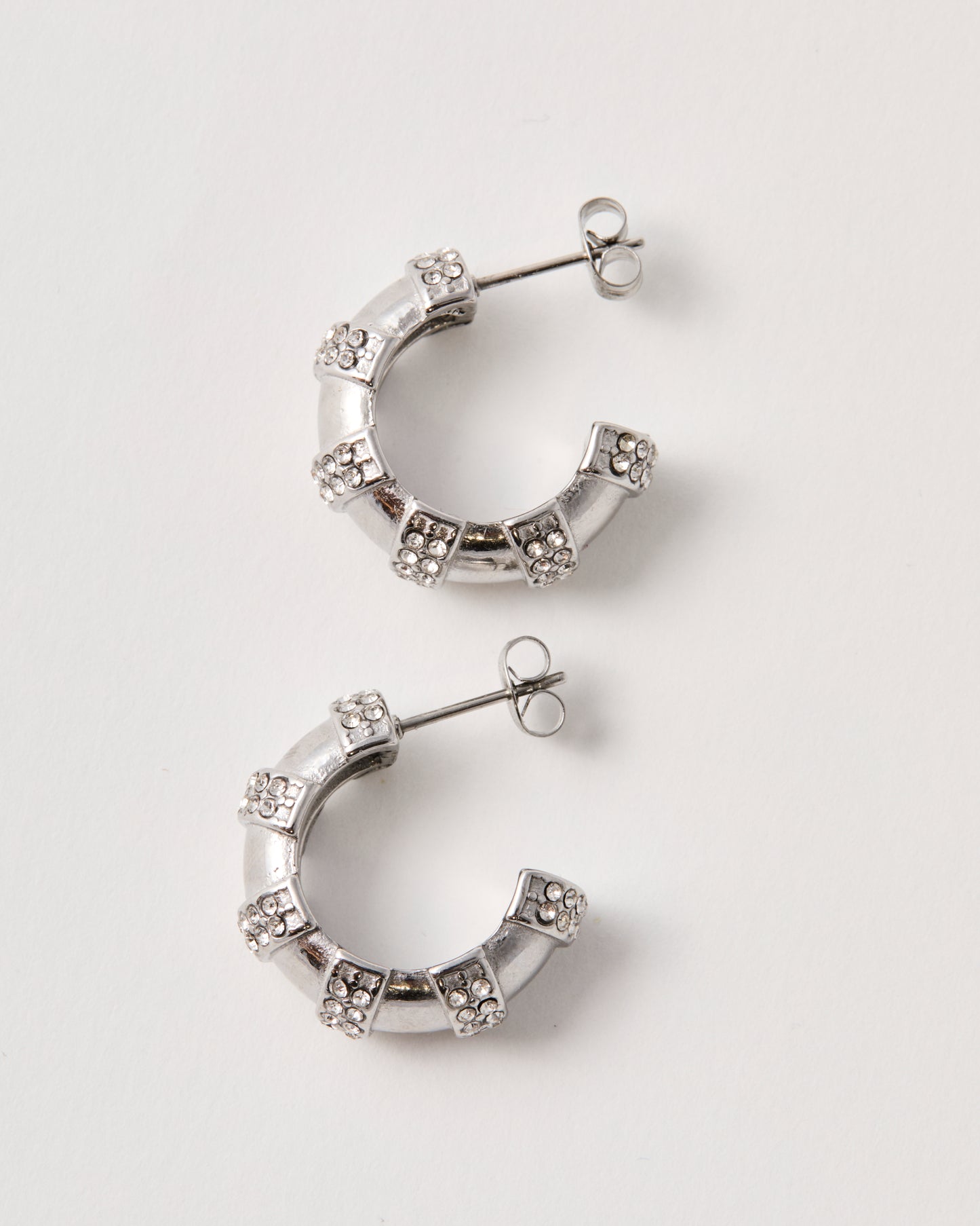 Boucles d'oreille n°14 - argentées