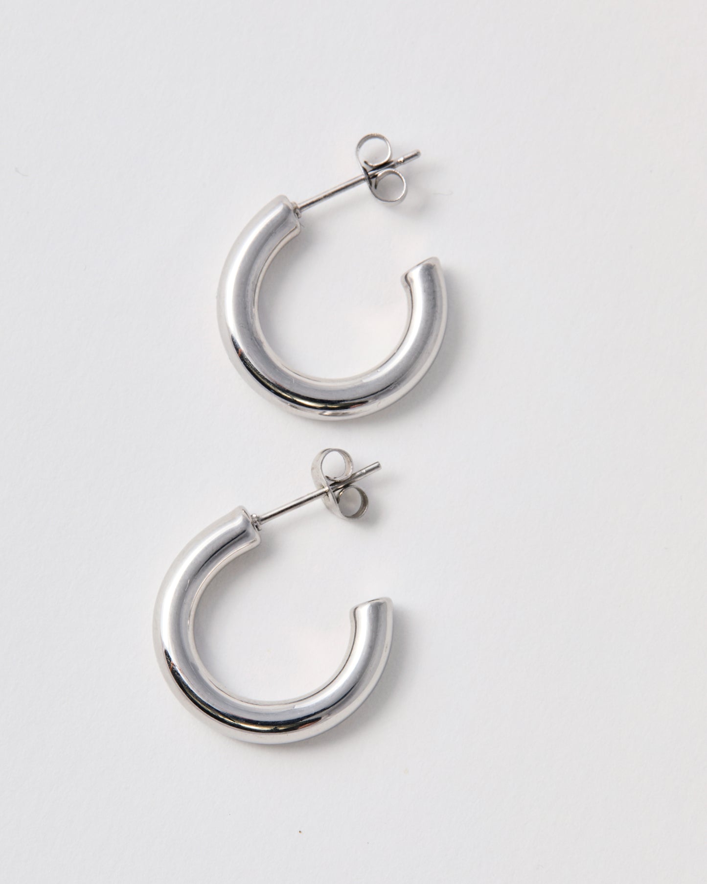 Boucles d'oreille n°4 - argentées