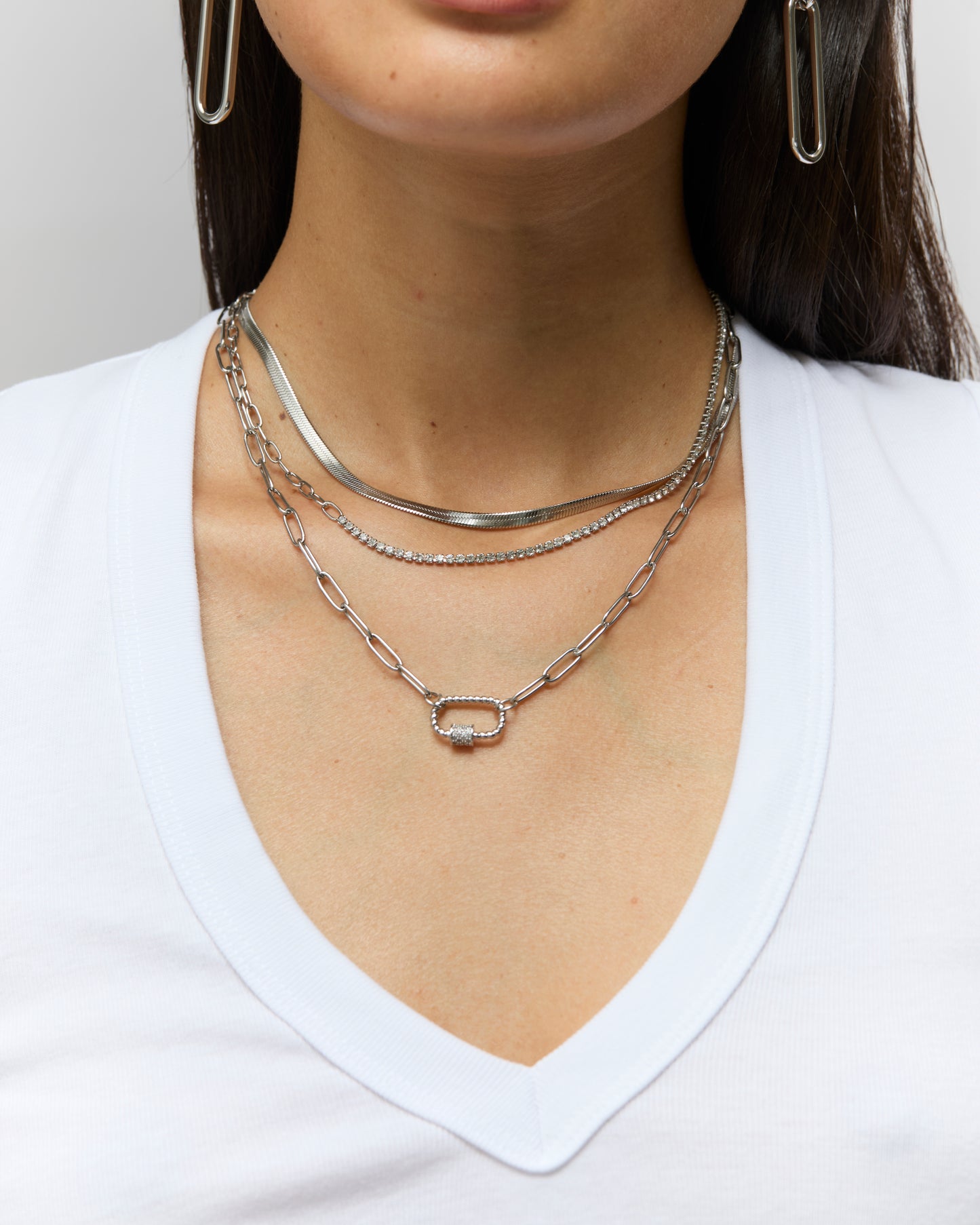 Collier n°5 - argenté