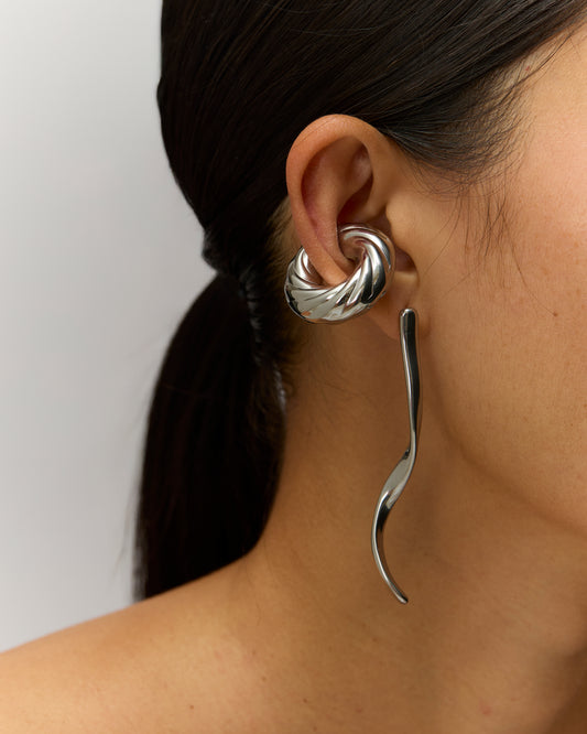 Boucles d'oreille n°11 - argentées