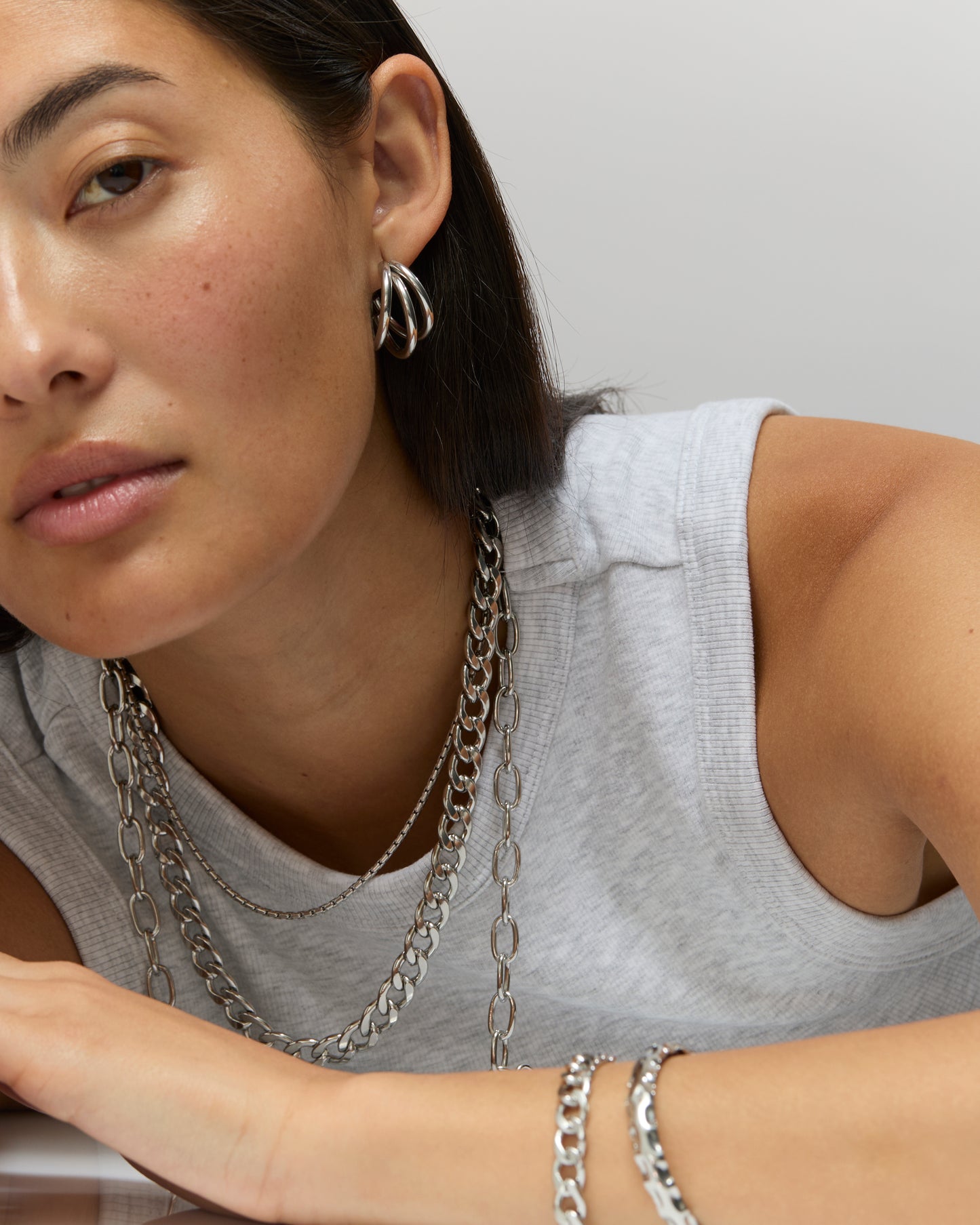 Collier n°1 - argenté