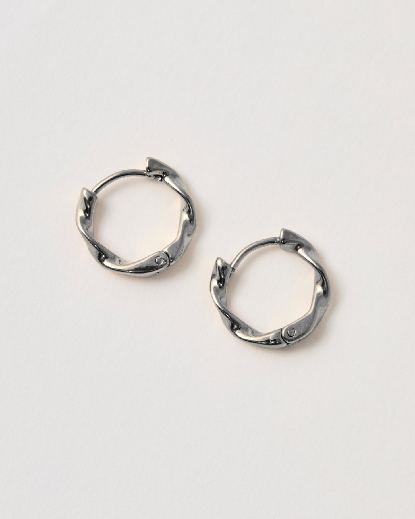 Boucles d'oreille n°17 - argentées