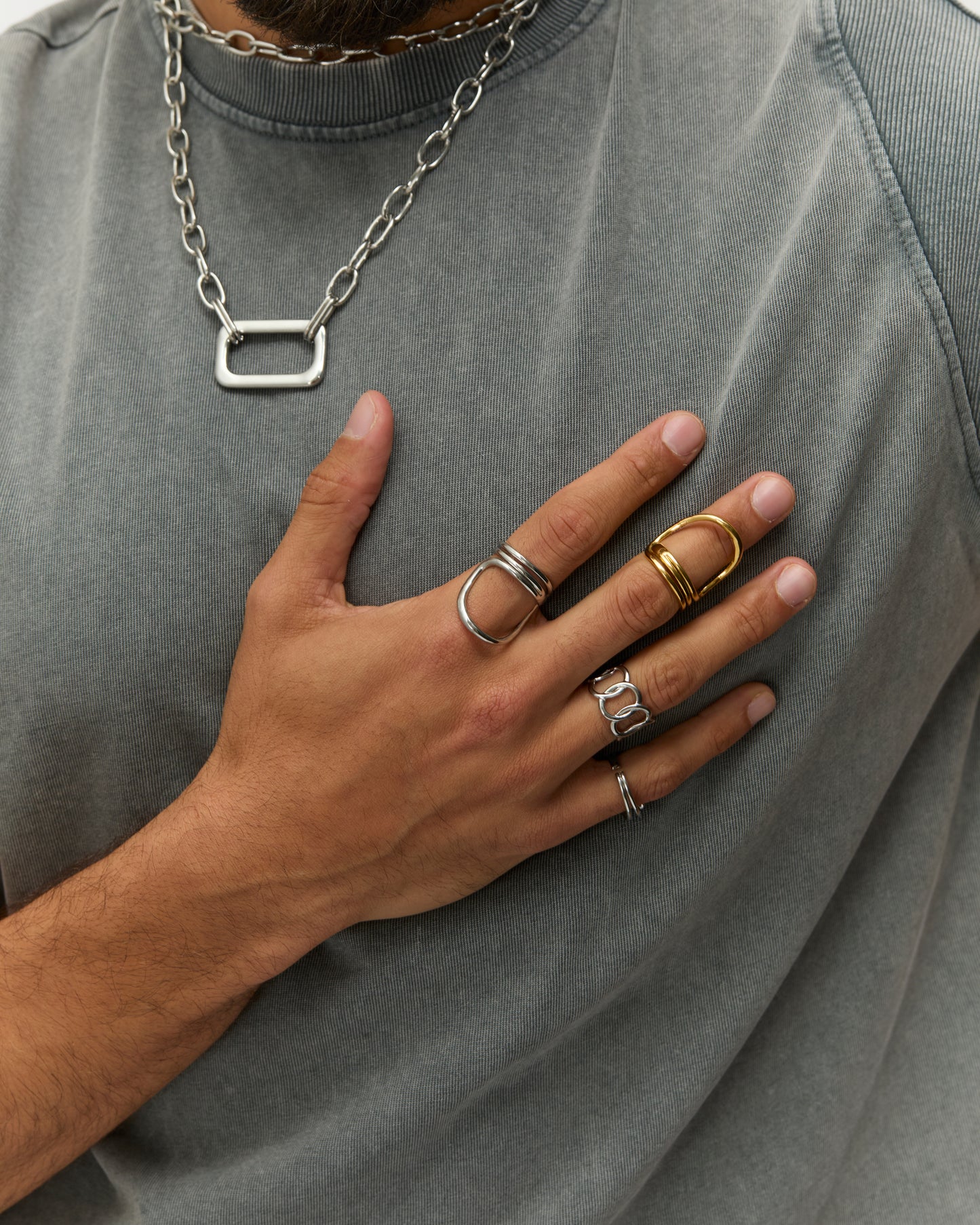 Bague n°11 - argentée