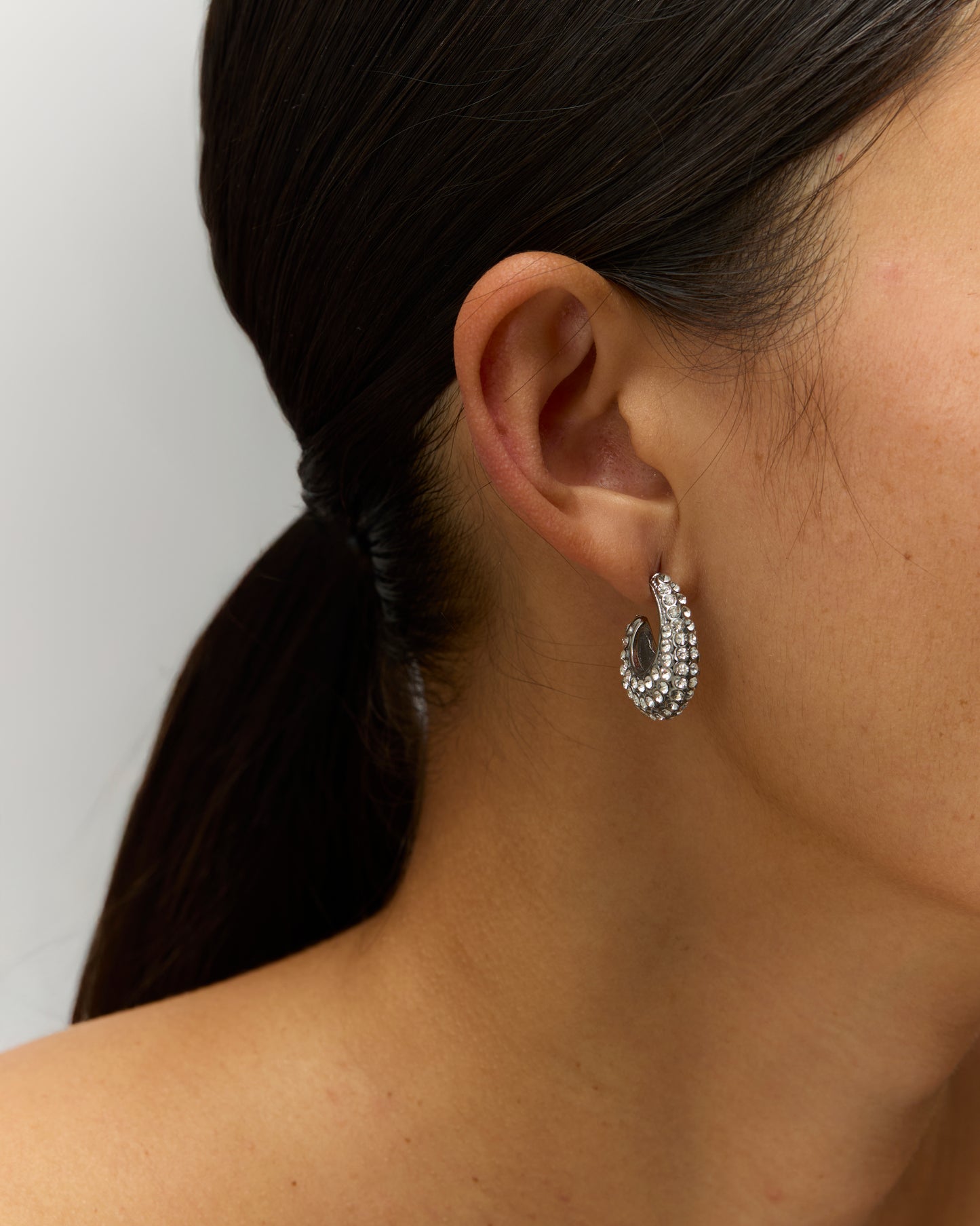 Boucles d'oreille n°13 - argentées