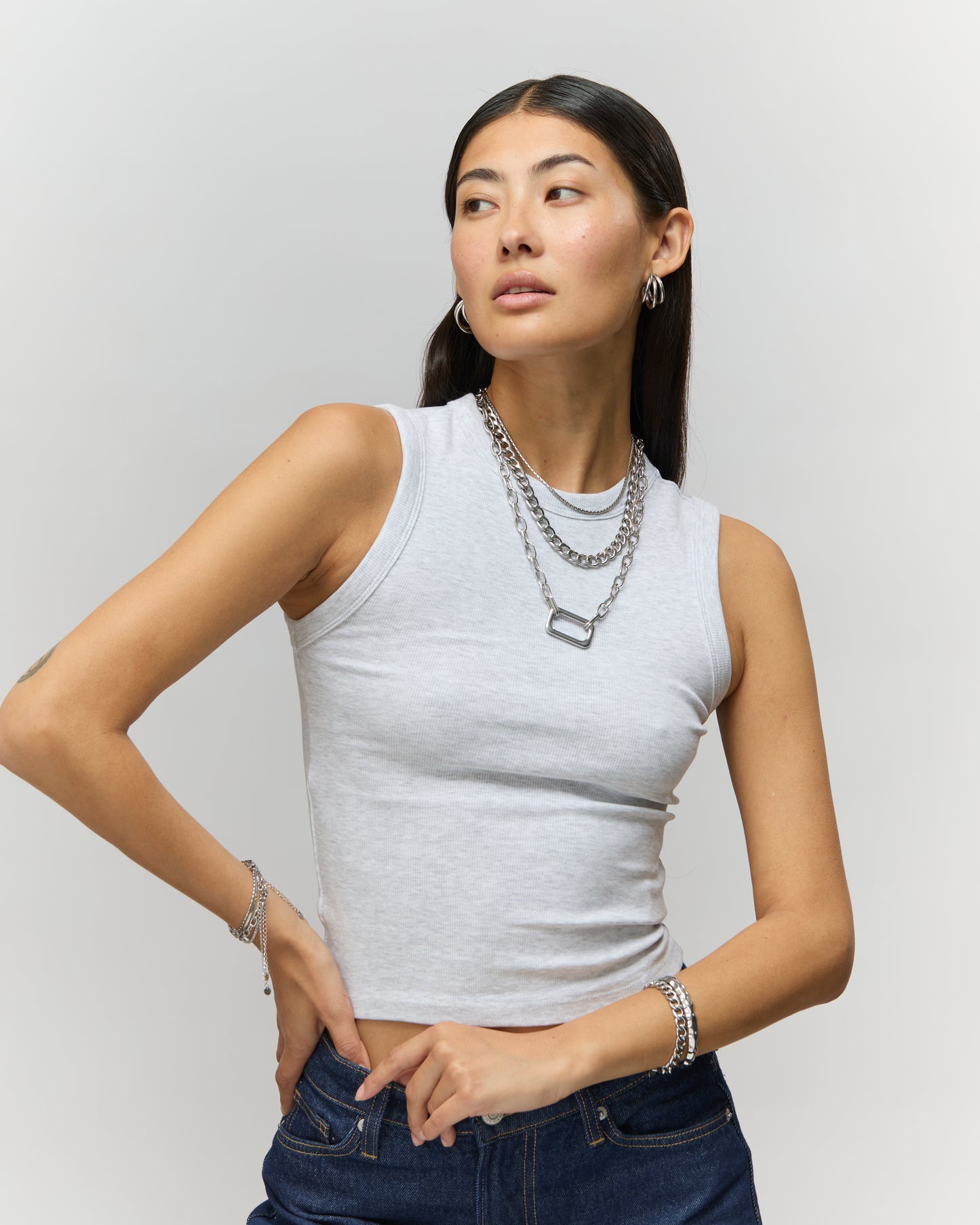 Collier n°2 - argenté