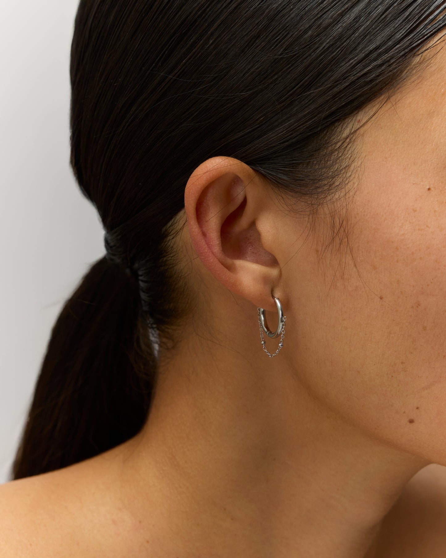 Boucles d'oreille n°16 - argentées