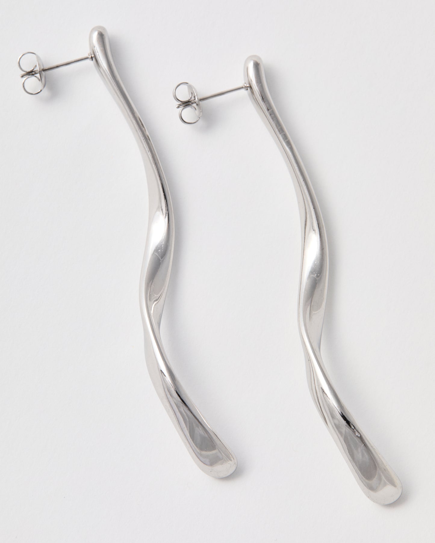 Boucles d'oreille n°11 - argentées