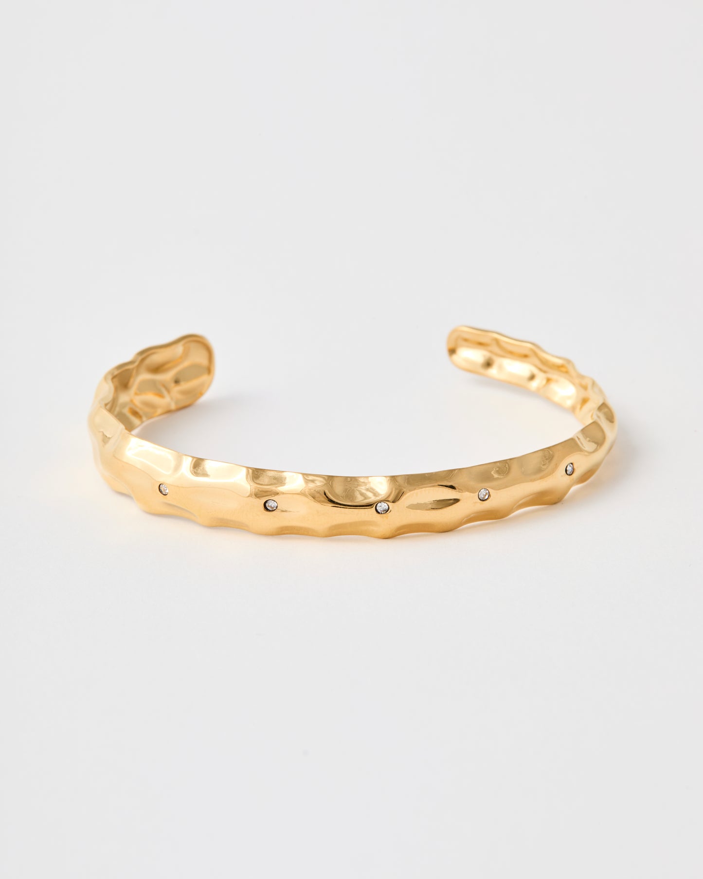 Bracelet jonc n°8 - doré