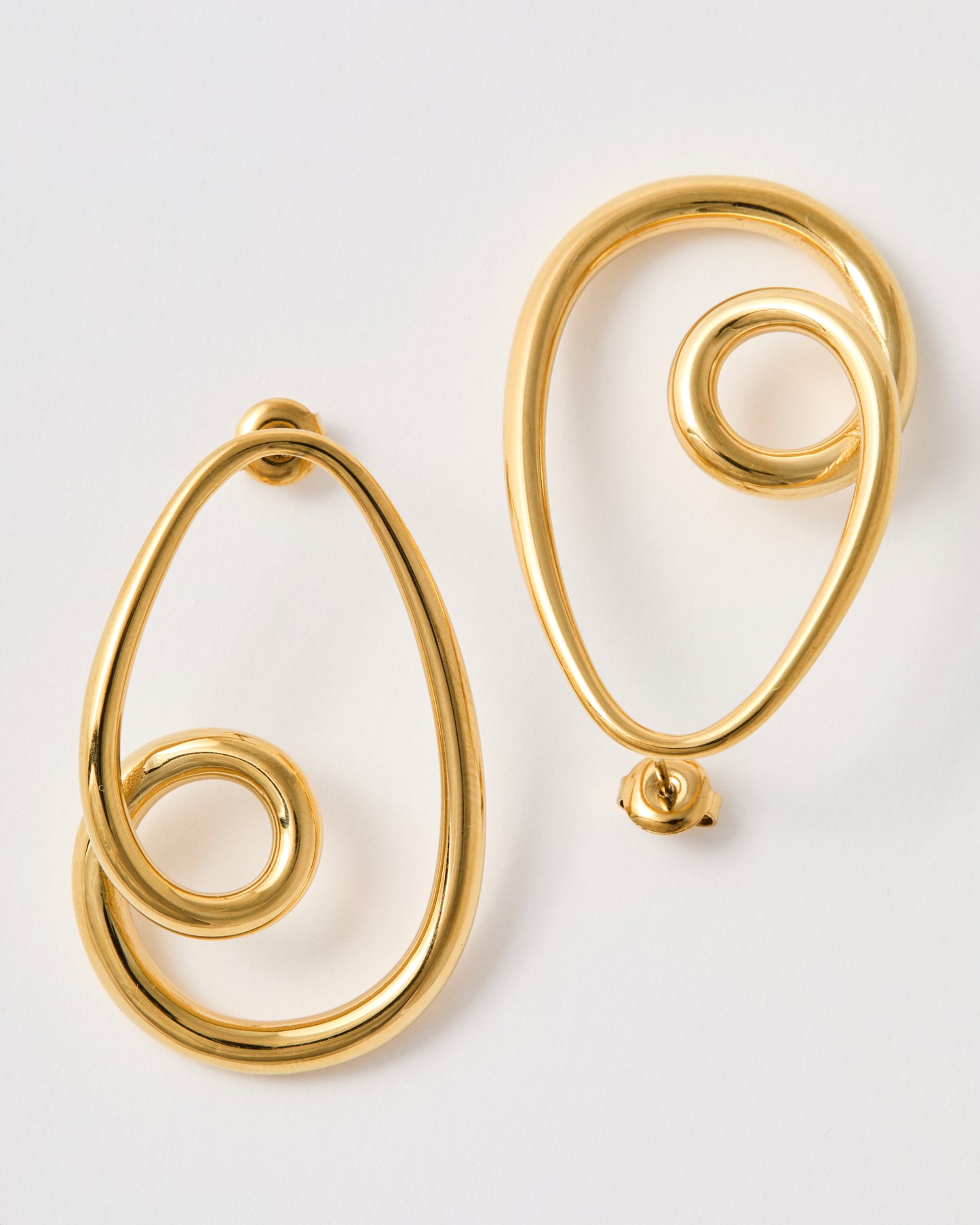 Boucles d'oreille n°9 - dorées