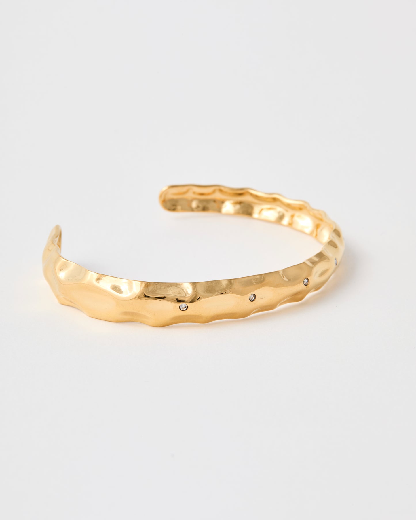 Bracelet jonc n°8 - doré