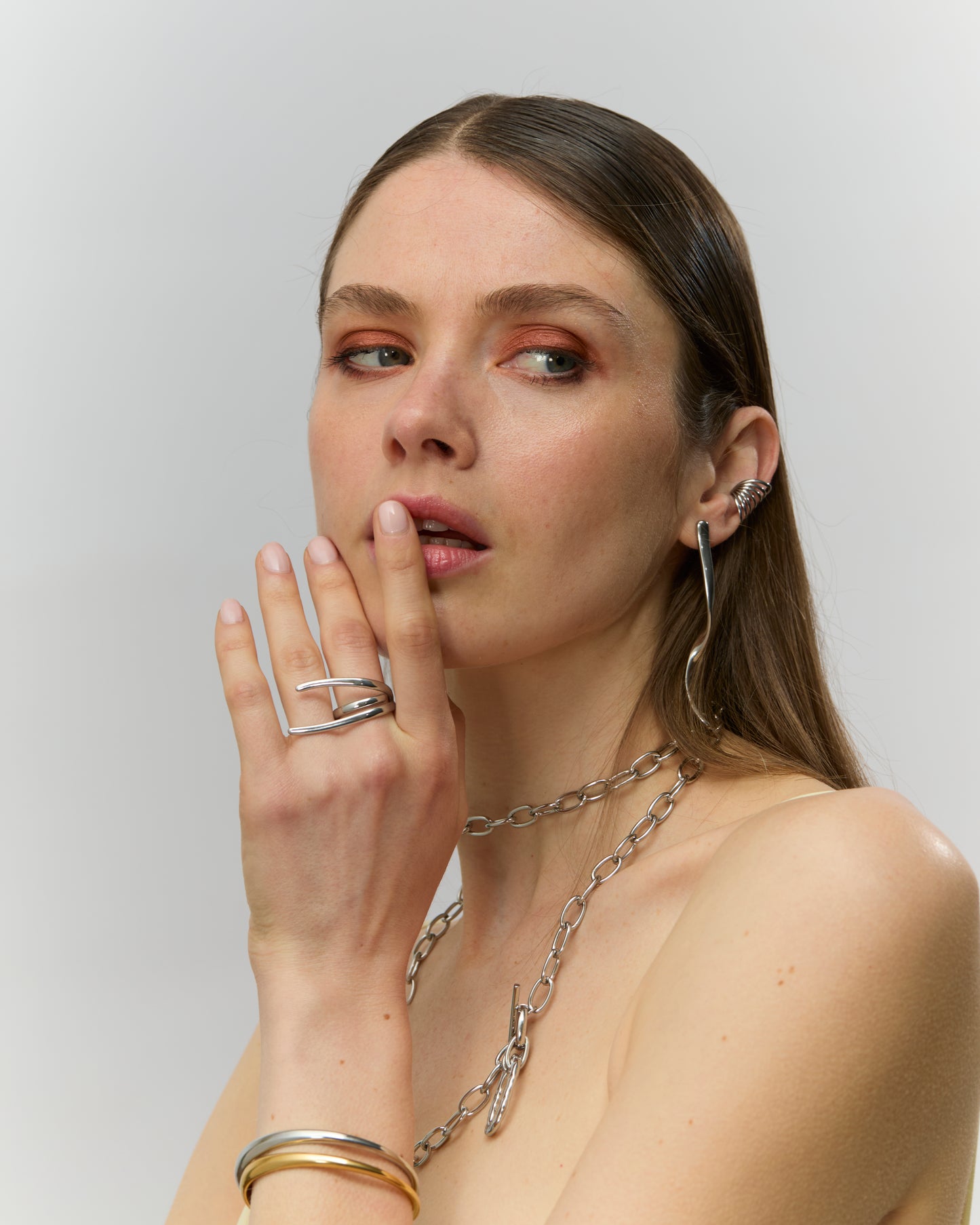 Bague n°3 - argentée