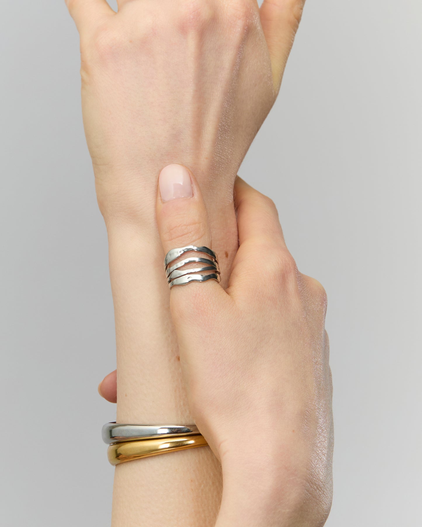 Bague n°10 - argentée
