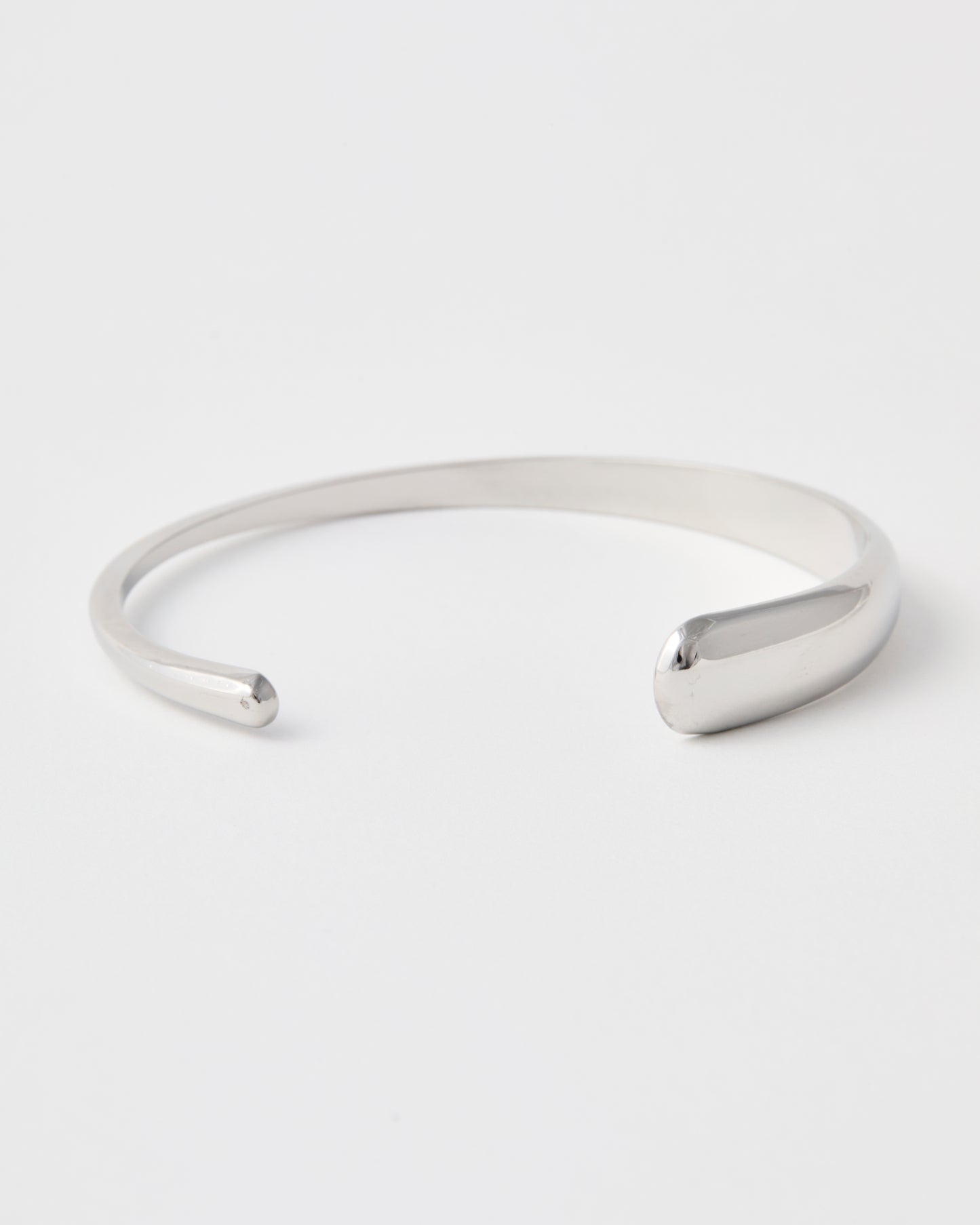 Bracelet jonc n°10 - argenté