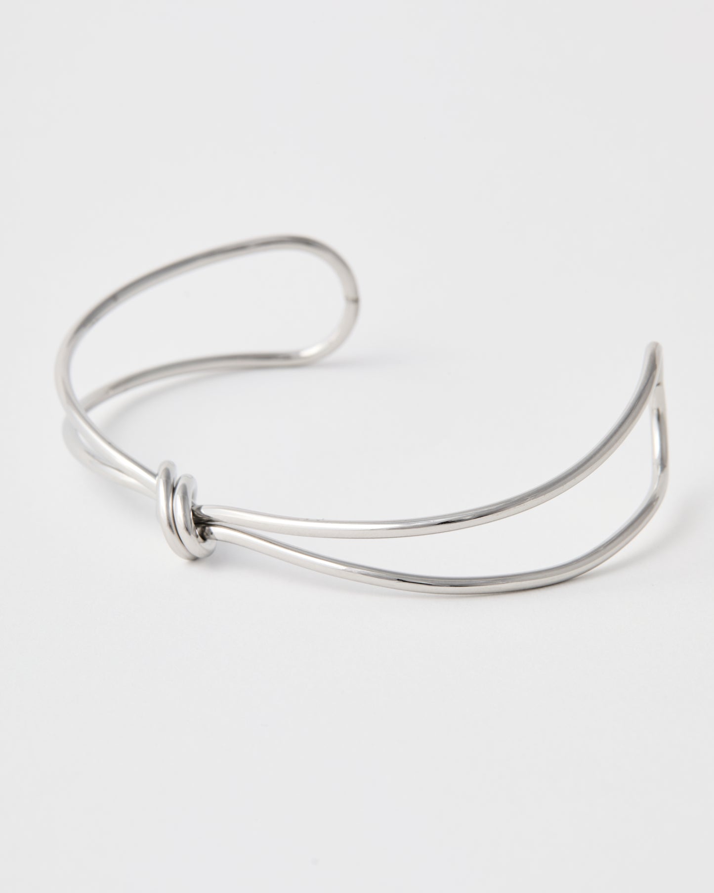 Bracelet jonc n°9 - argenté