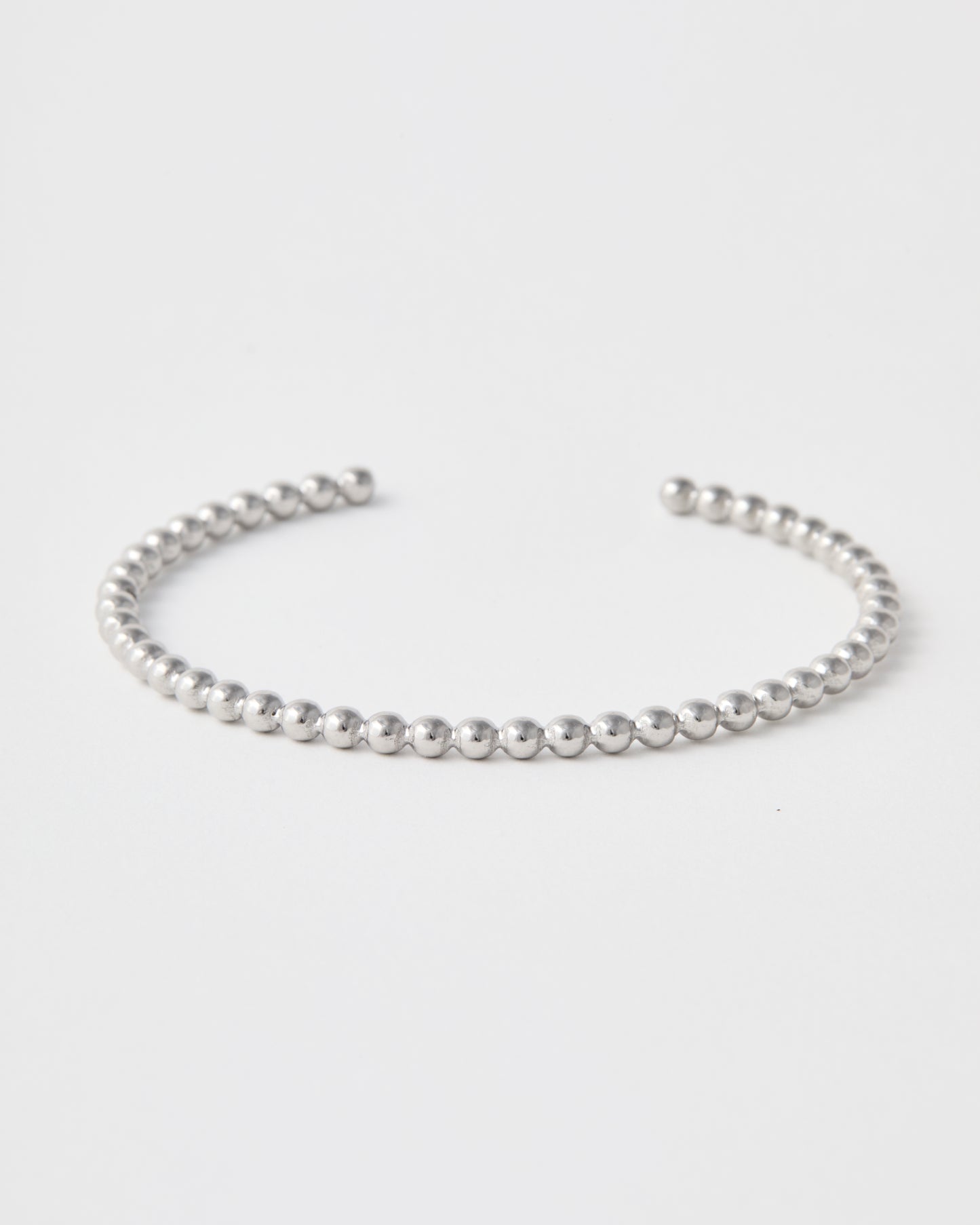 Bracelet jonc n°6 - argenté