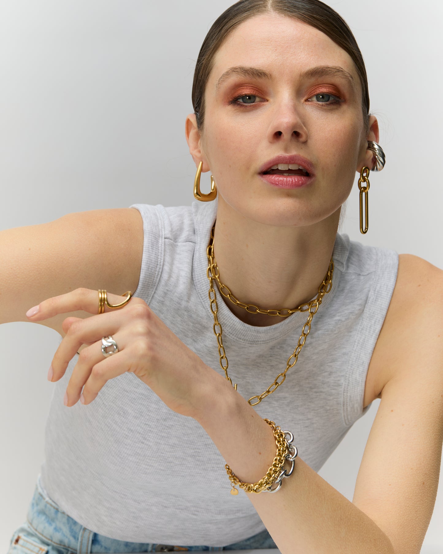 Bague n°6 - argentée