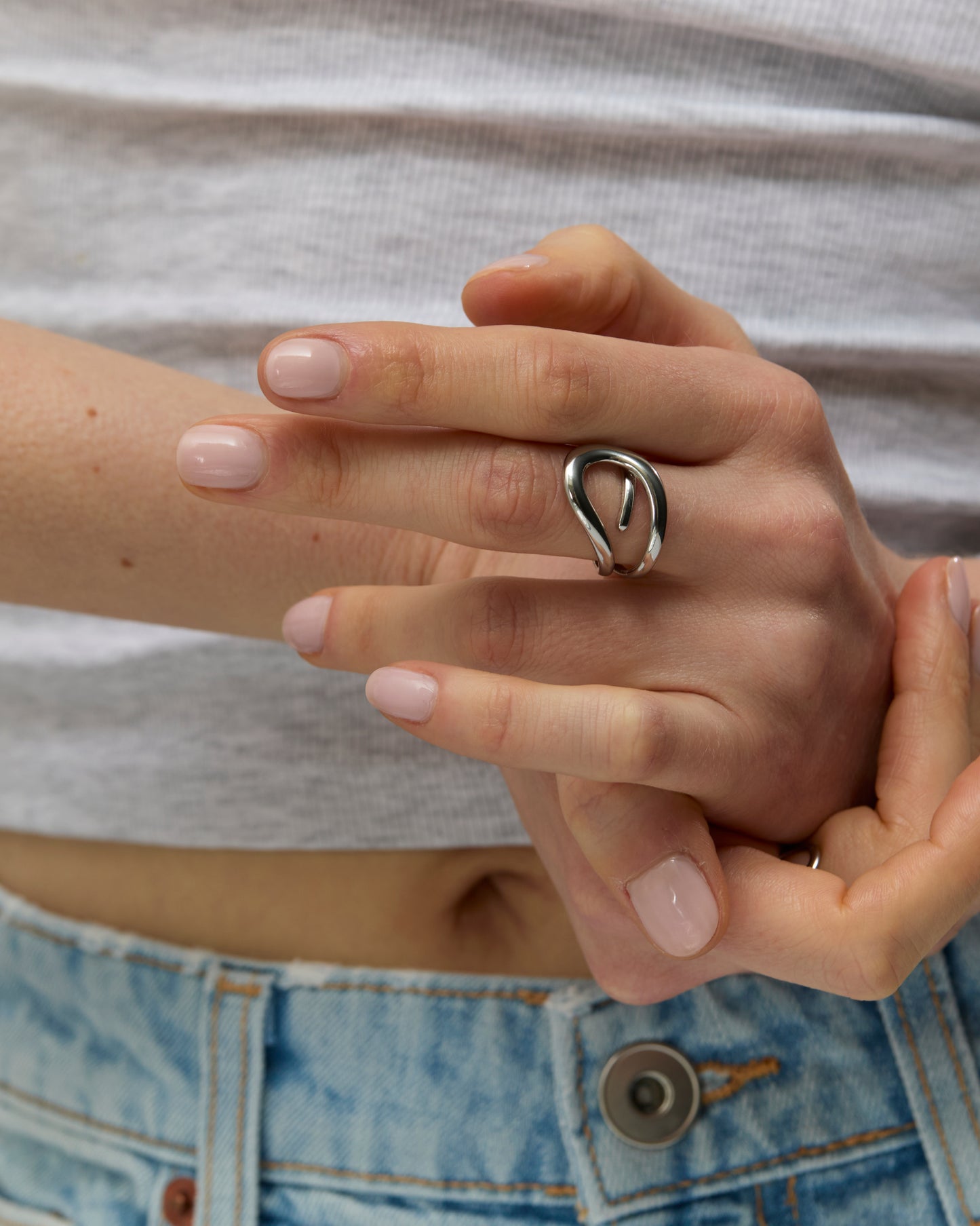 Bague n°12 - argentée