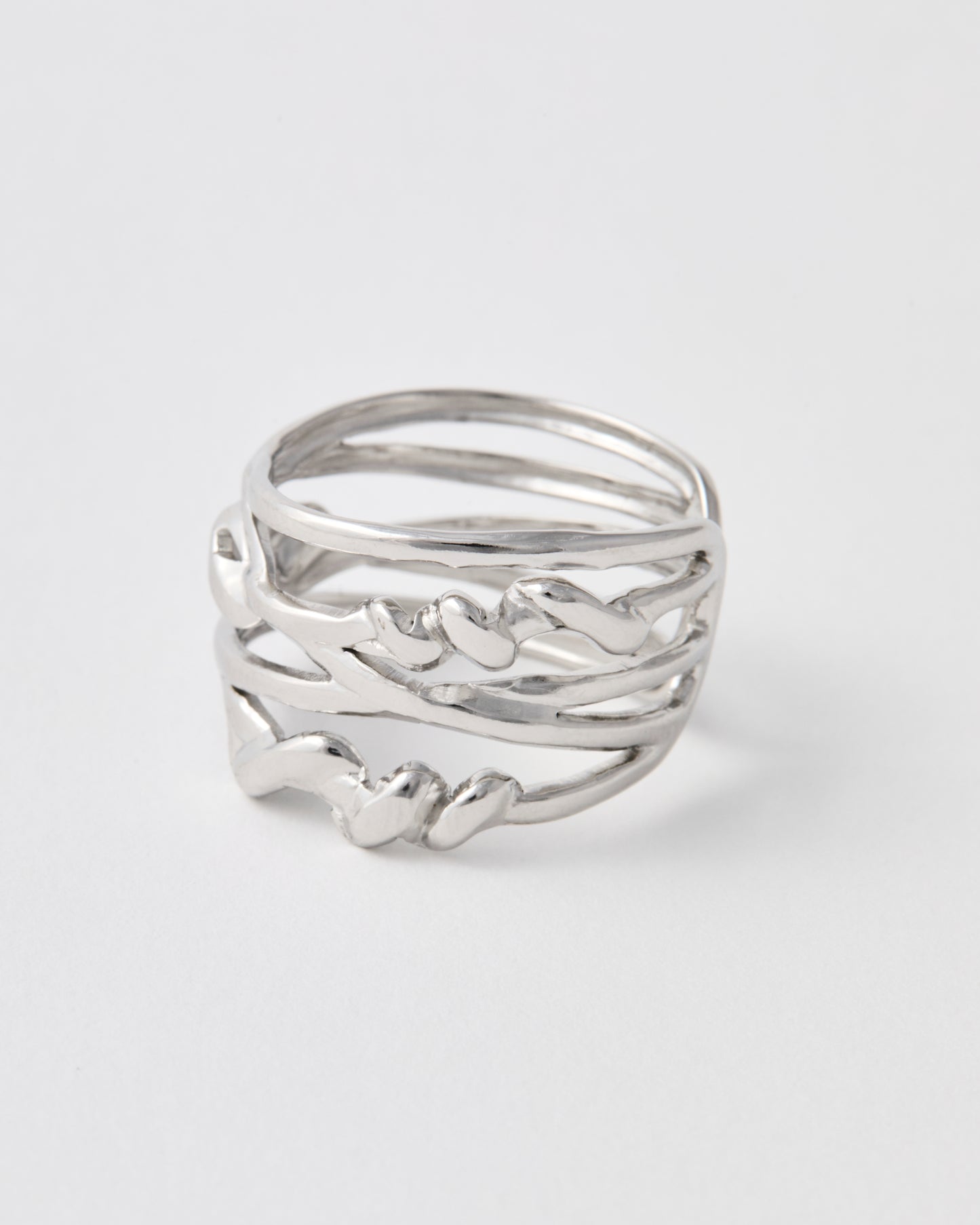 Bague n°13 - argentée