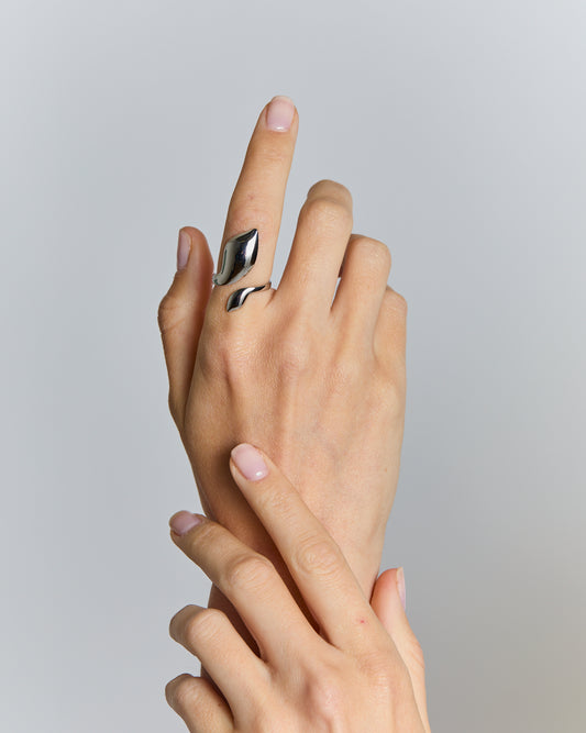 Bague n°17 - argentée