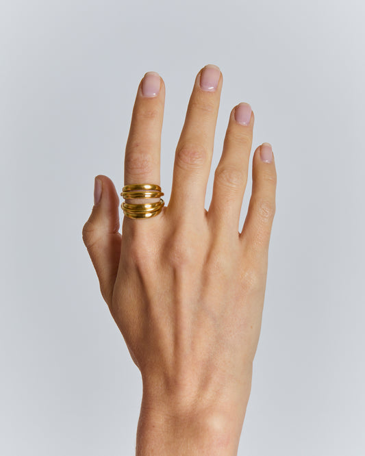 Bague n°19 - dorée