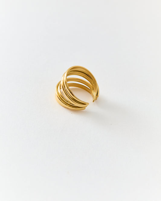 Bague n°19 - dorée