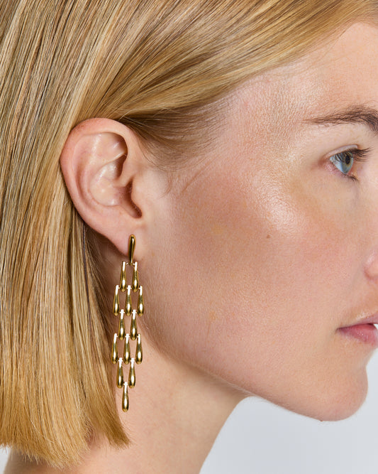 Boucles d'oreille n°19 - dorées