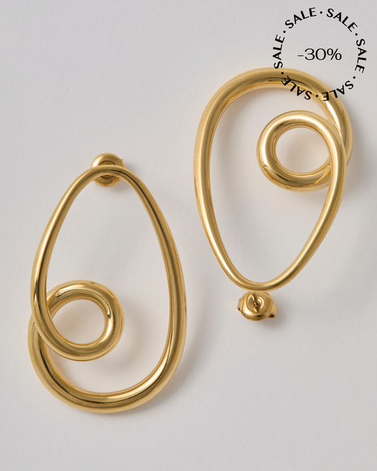 Boucles d'oreille n°9 - dorées