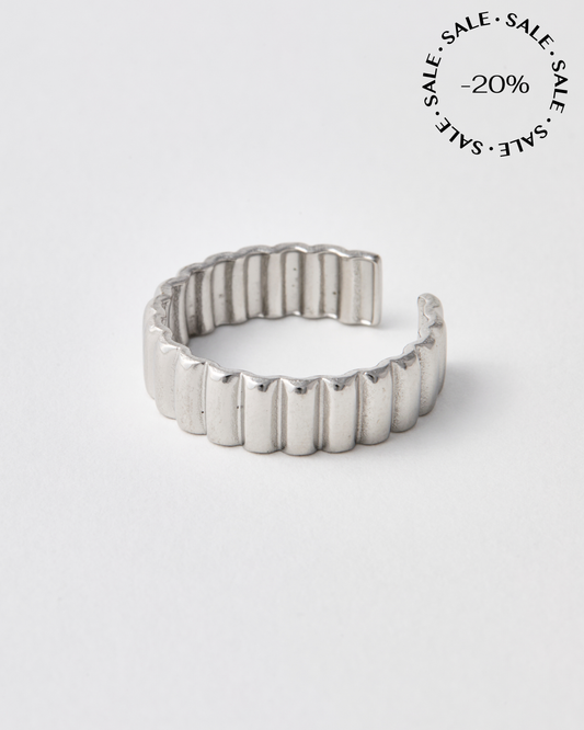 Bague n°9 - argentée