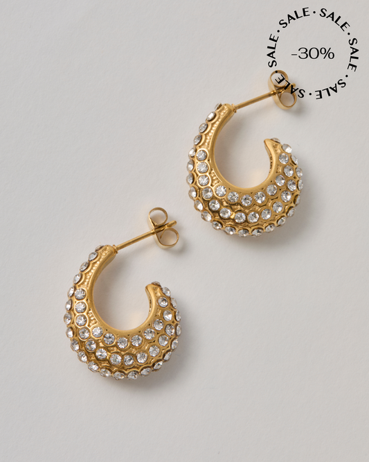 Boucles d'oreille n°13 - dorées