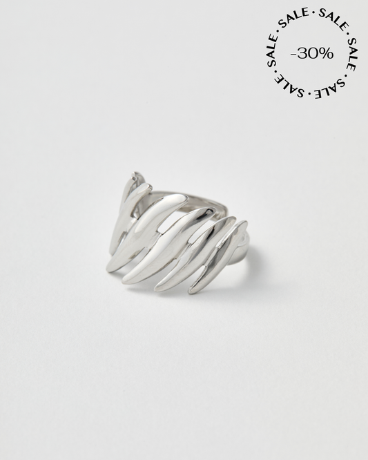 Bague n°1 - argentée