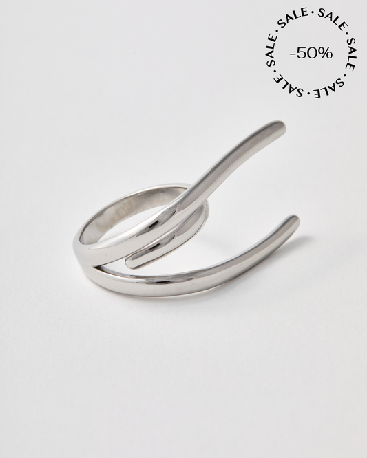 Bague n°3 - argentée