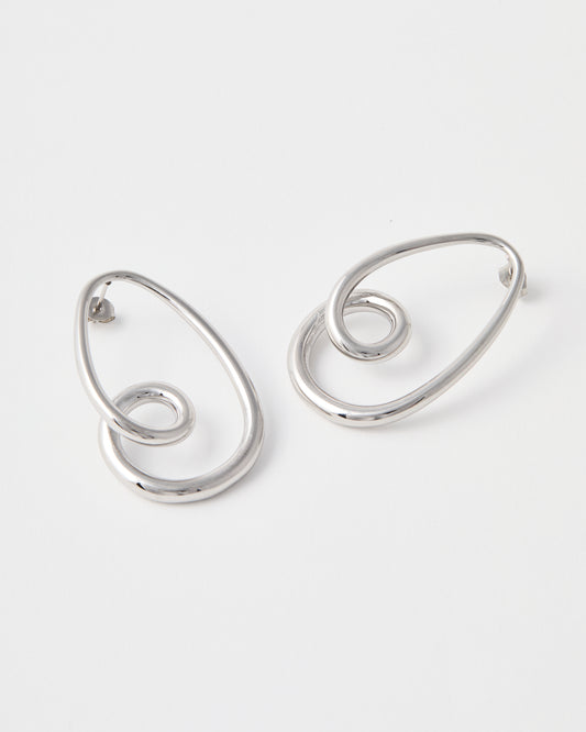 Boucles d'oreille n°9 - argentées