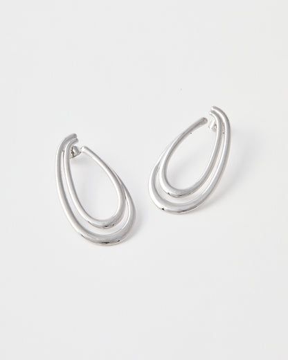 Boucles d'oreille n°8 - argentées