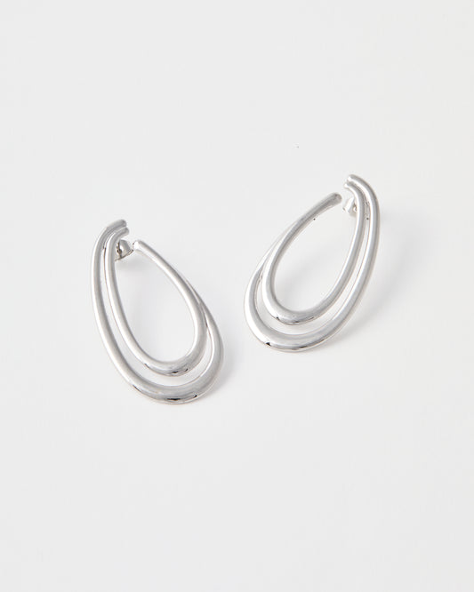 Boucles d'oreille n°8 - argentées