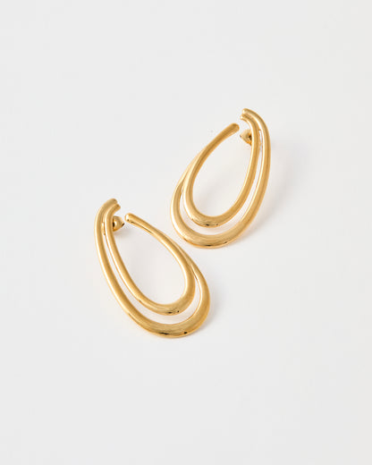 Boucles d'oreille n°8 - dorées