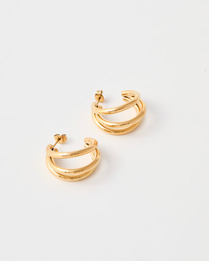 Boucles d'oreille n°1 - dorées