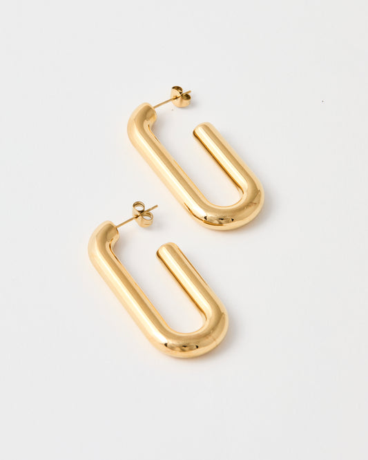 Boucles d'oreille n°2 - dorées