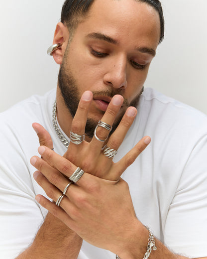 Bague n°11 - argentée